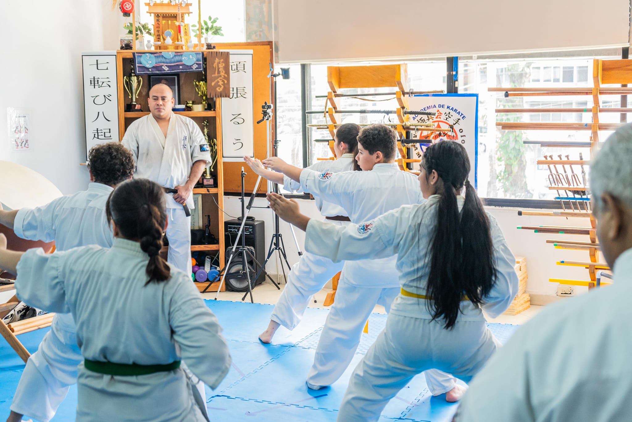 Entrenamiento de Kyokushin en el Bustos Dojo